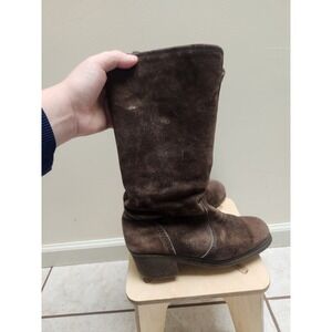 Pajar Women's Brown Suede Shearling Lined Winter Boots Size‎ 8.5